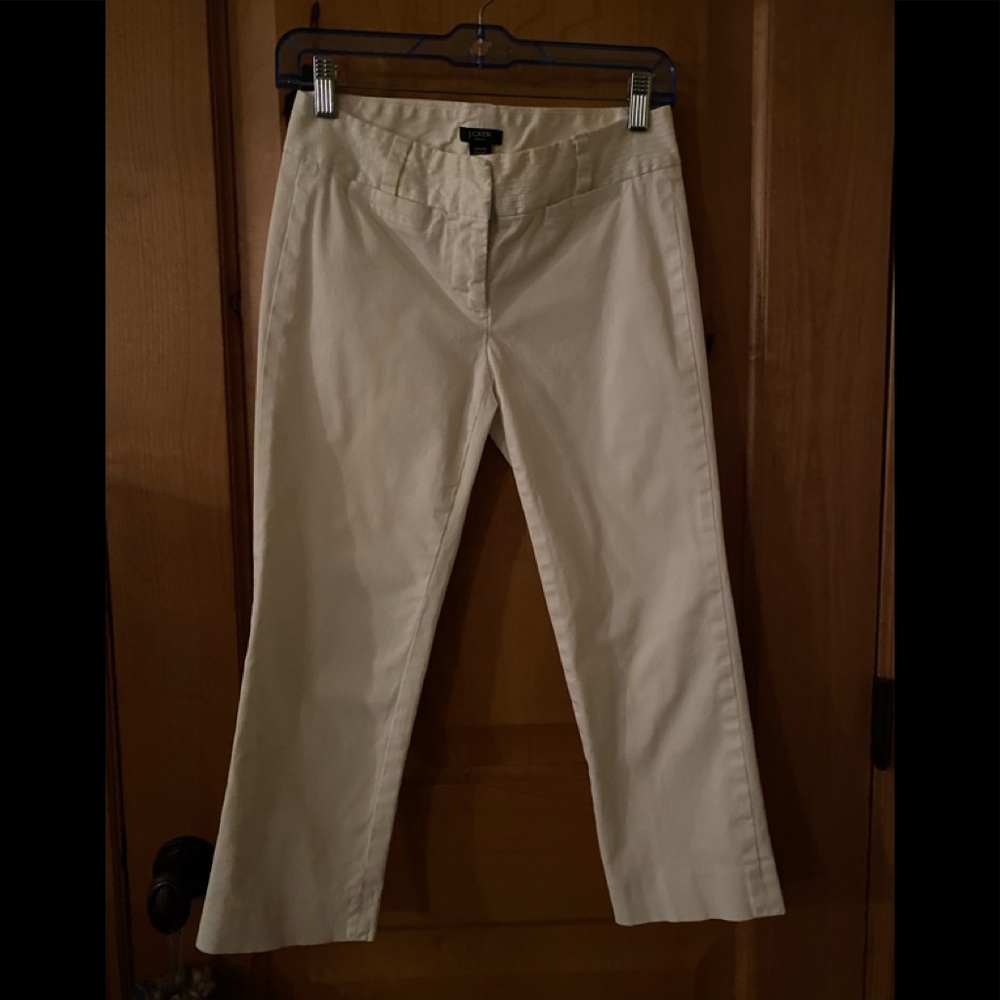 J. Crew stretch 0 Petite City fit crop pants - Picture 3 of 5